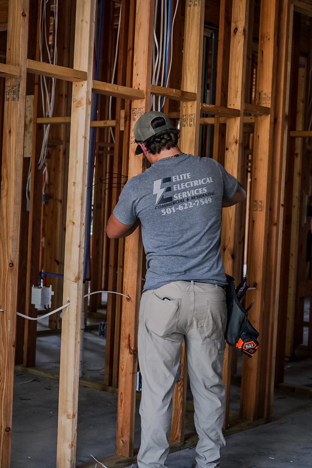 Contractor brand photography